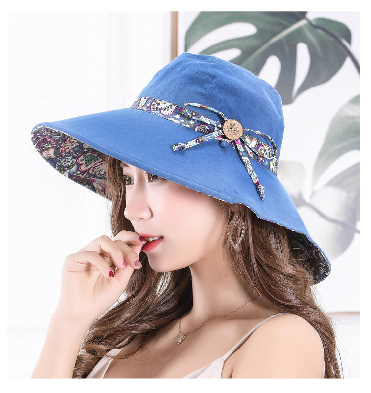 Close sunhat summer travel sun shade hat lady cool hat bowknot can fold summer joker Close sunhat summer travel sun shade hat lady cool hat bowknot can fold summer joker