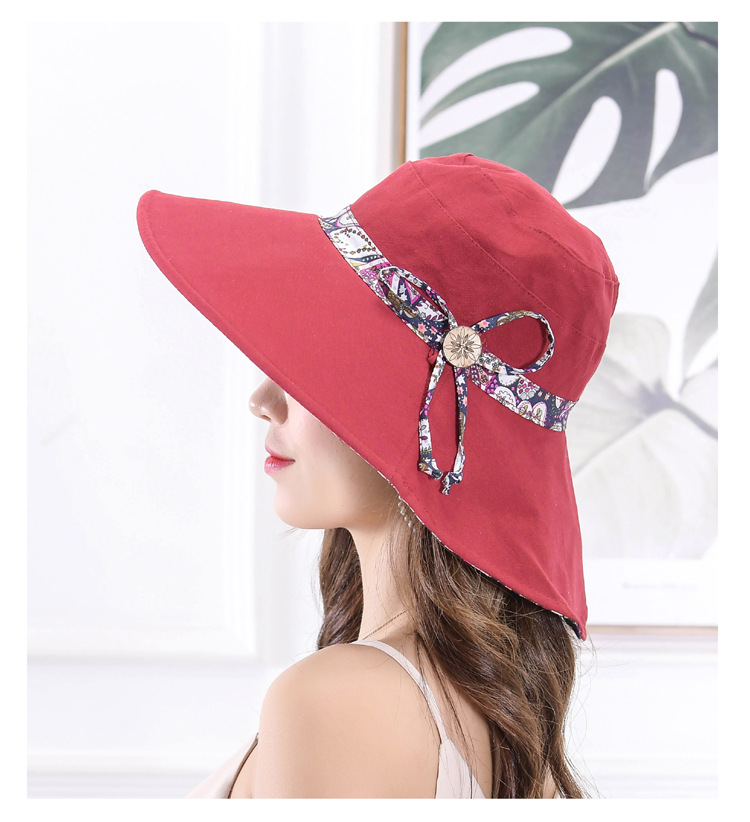 Close sunhat summer travel sun shade hat lady cool hat bowknot can fold summer joker Close sunhat summer travel sun shade hat lady cool hat bowknot can fold summer joker