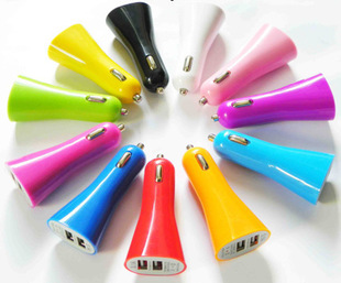 Big horn dual USB car charging millet Samsung car charger