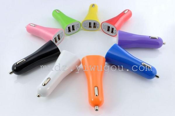Big horn dual USB car charging millet Samsung car charger