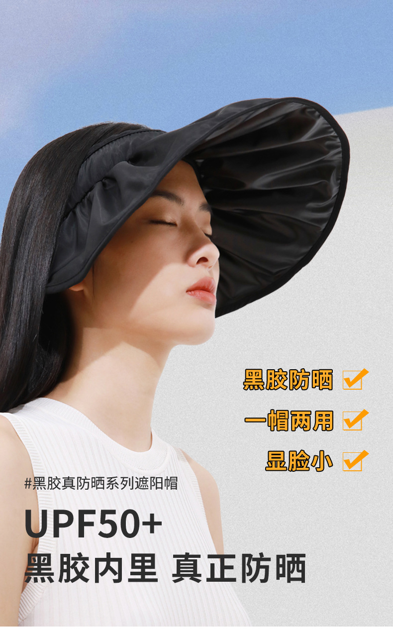 Vinyl Shell-like Bonnet Korean Shell Air Top Sun Hat Summer Sun Female Wide Brim Hat Sun Shade Korean Fashion Wholesale