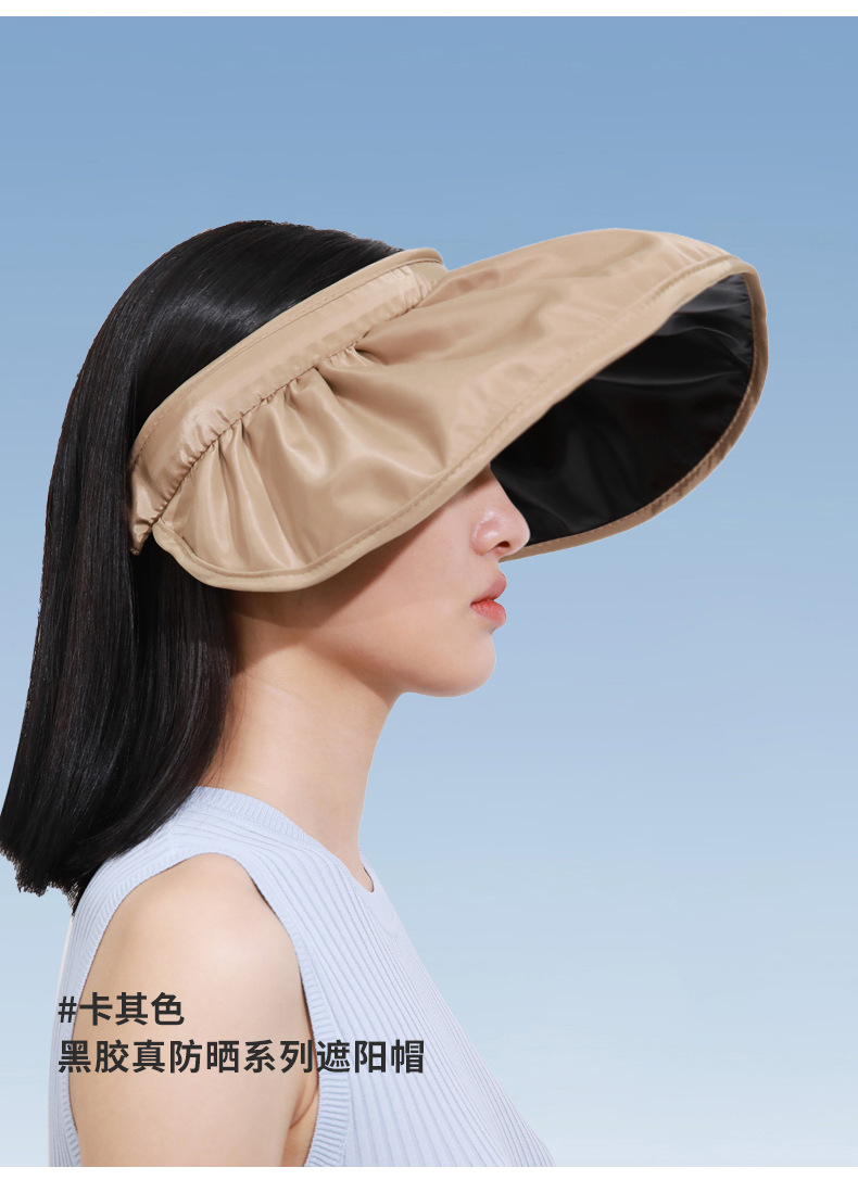 Vinyl Shell-like Bonnet Korean Shell Air Top Sun Hat Summer Sun Female Wide Brim Hat Sun Shade Korean Fashion Wholesale