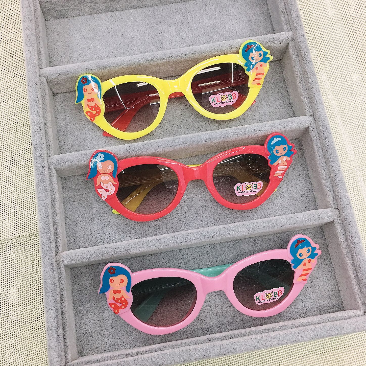 Children cartoon glasses baby students sun shade sunglasses uv protection