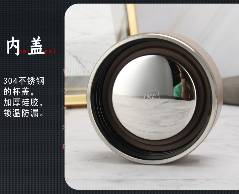 Dkadi No. 5070 High Vacuum Thermos Cup 304 Liner Intelligent Temperature Display Business Cup Can Support Logo Ordering