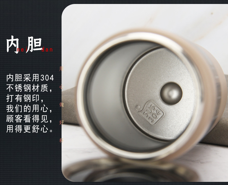 Dkadi No. 5070 High Vacuum Thermos Cup 304 Liner Intelligent Temperature Display Business Cup Can Support Logo Ordering