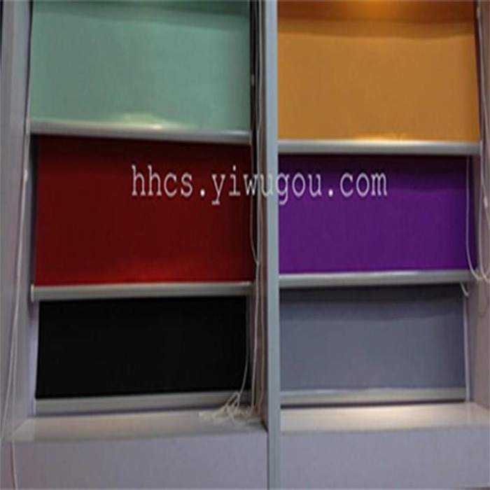 Thickened Sun Shade Thermal Insulation Home Office Shutter Polyester Fabric Customized Curtain Finished Blackout Roller