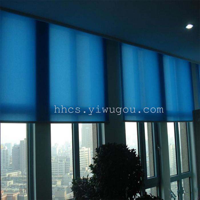 Thickened Sun Shade Thermal Insulation Home Office Shutter Polyester Fabric Customized Curtain Finished Blackout Roller