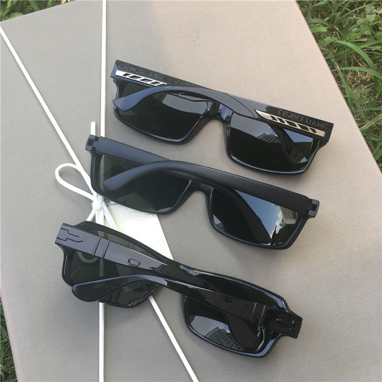 Full frame sports sunglasses driving polarized sunglasses for men sun shade uv protection