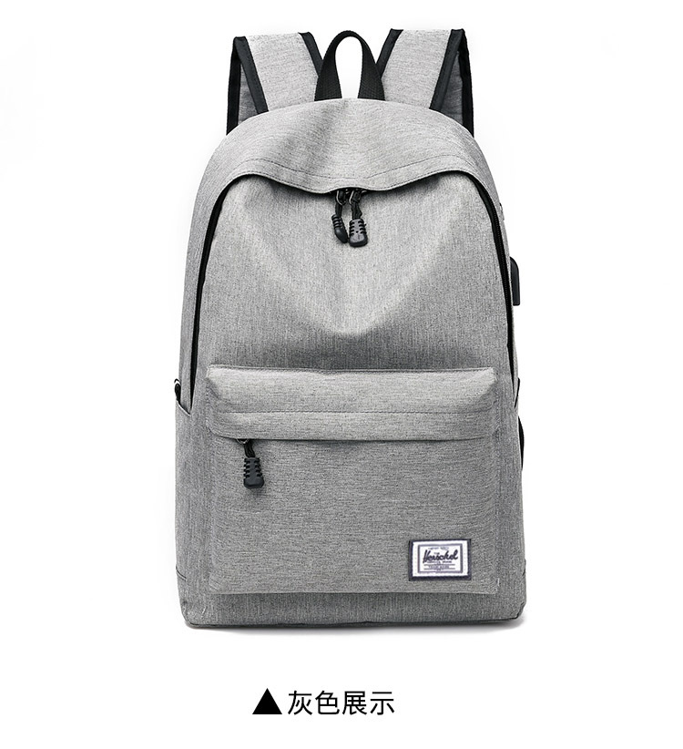 Backpack Men's Oxford Cloth Backpack USB Travel Backpack Large Capacity Student Backpack Support One Piece Dropshipping