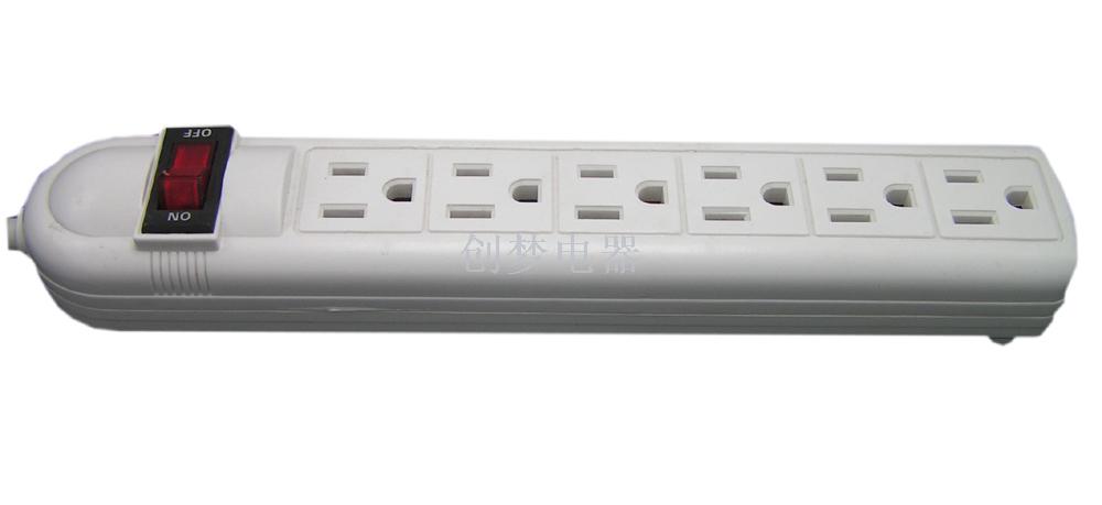 Wholesale American socket American gauge plug in terminal strip switch white - gray plugboard placement Wholesale American socket American gauge plug in terminal strip switch white - gray plugboard placement