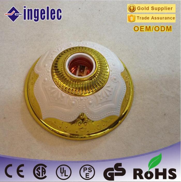 Carved E27 screw bakelite lamp holder to increase Terminal fire retardant Luo Kou lampholders Carved E27 screw bakelite lamp holder to increase Terminal fire retardant Luo Kou lampholders
