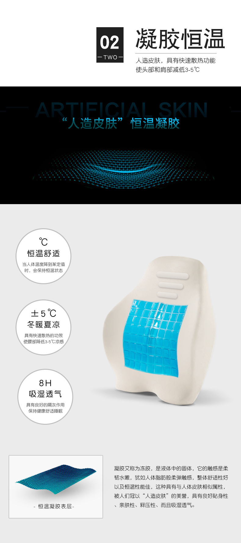 New Car Headrest Neck Pillow Back Cushion Seat Pillow Car Memory Foam Neck Pillow Source Factory Stable Shipment