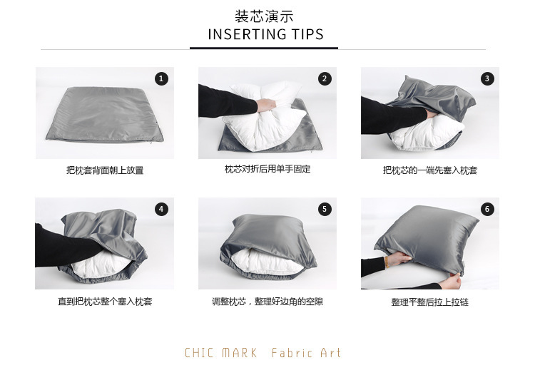Amazon Hot Sale Home Cross-Border Nordic Instagram Style Solid Color Sofa Pillow Cover Office Lumbar Cushion Back Seat Cushion
