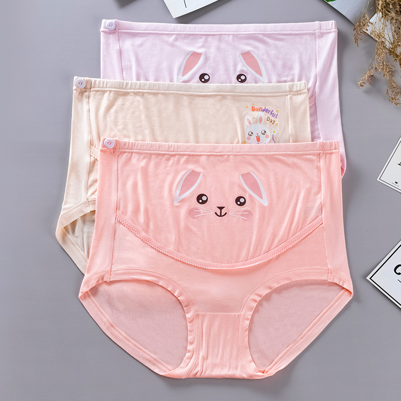 Support Pregnant Women&#039;s Underpants High Waist Women&#039;s Cotton Crotch Breathable Thin Modal Pregnant Women&#039;s Pregnancy
