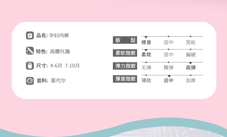 Support Pregnant Women's Underpants High Waist Women's Cotton Crotch Breathable Thin Modal Pregnant Women's Pregnancy Support Pregnant Women's Underpants High Waist Women's Cotton Crotch Breathable Thin Modal Pregnant Women's Pregnancy