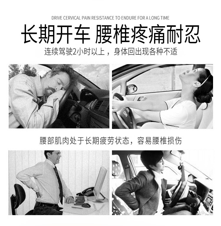 Car Seat Memory Foam Lumbar Pillow Car Waist Leather Waist Pad Back Cushion Car Seat Memory Foam Lumbar Pillow Car Waist Leather Waist Pad Back Cushion