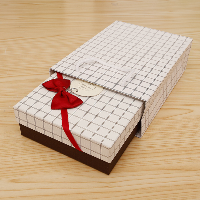 Rectangular Gift Box Gift Decoration Box Gift Box Birthday Gift Box Medium Packaging Box Support Customization