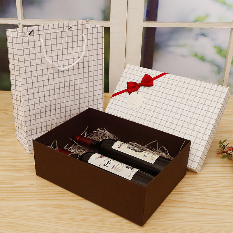 Rectangular Gift Box Gift Decoration Box Gift Box Birthday Gift Box Medium Packaging Box Support Customization