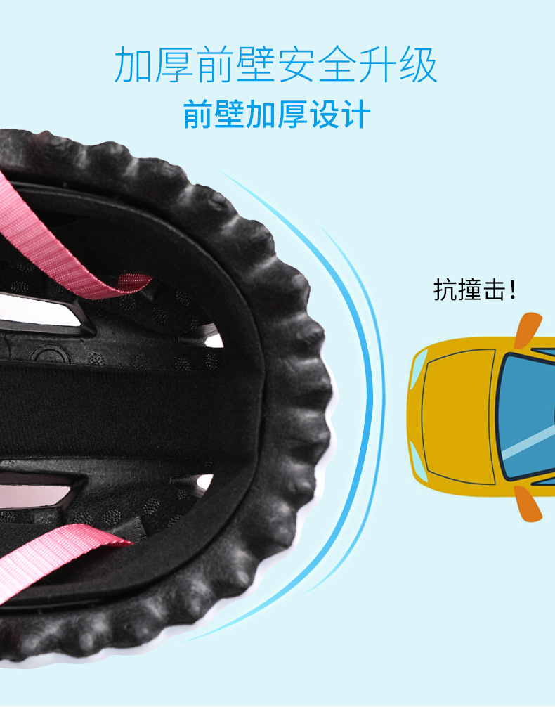 Xintown Amazon New Children's Helmet Bicycle Helmet Pulley Anti-Collision Riding Helmet Generation