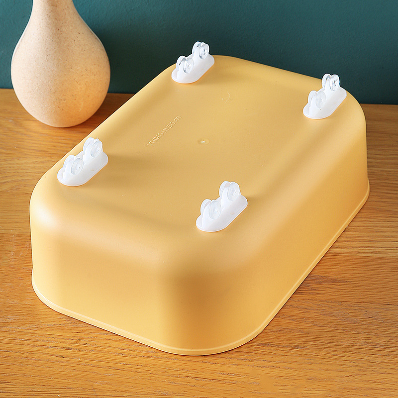 4-Piece Adhesive Wheels Storage Box Organizing Box Pulley Trash Can Bottom Single-Directional Wheel Universal Roller
