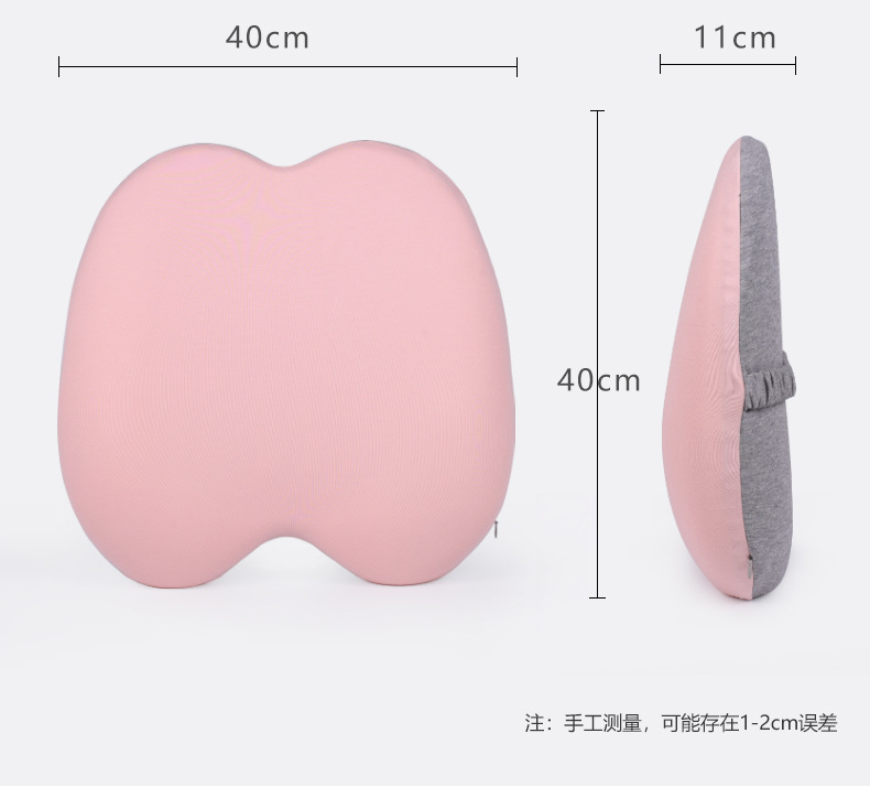 Waist Support Cushion Office Waist Cushion Memory Cotton Waist Cushion Back Seat Pregnant Women Cushion Chair Waist Back Cushion for a Long Time Waist Pillow