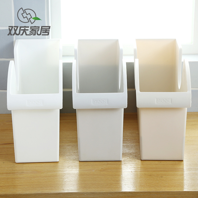Kitchen Finishing Storage Box Bedroom Sundries Storage Box Storage Box Home Department Store Wholesale Tableware Drawer Storage Box with Pulley
