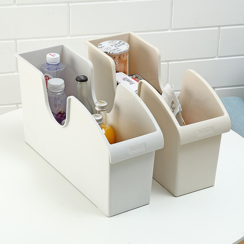 Kitchen Finishing Storage Box Bedroom Sundries Storage Box Storage Box Home Department Store Wholesale Tableware Drawer Storage Box with Pulley