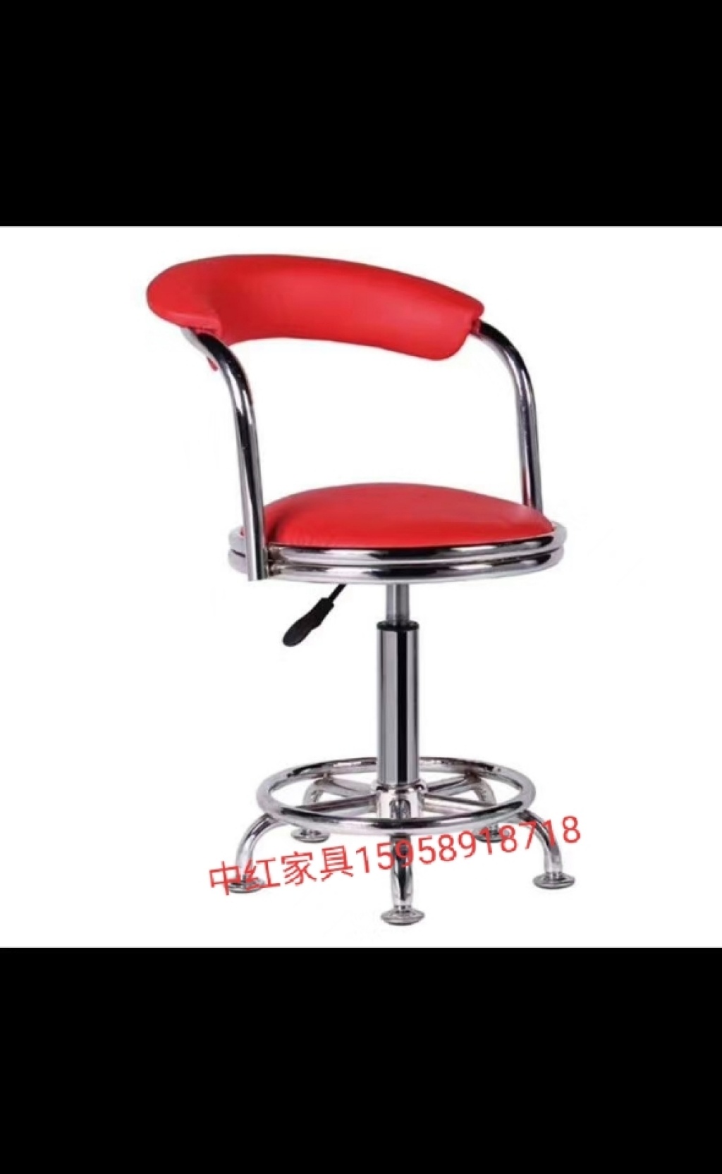 Beauty Stool Lifting for Hair Salon Pulley Stool round Stool Barber Shop Stool Bar Stool Bar Front Desk Chair