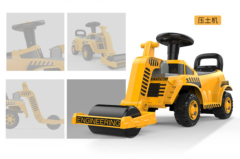 Yinghao Children's Excavator Toy Car Riding Baby Child Sliding Excavator Hook Machine Toddler Engineering Car Yinghao Children's Excavator Toy Car Riding Baby Child Sliding Excavator Hook Machine Toddler Engineering Car
