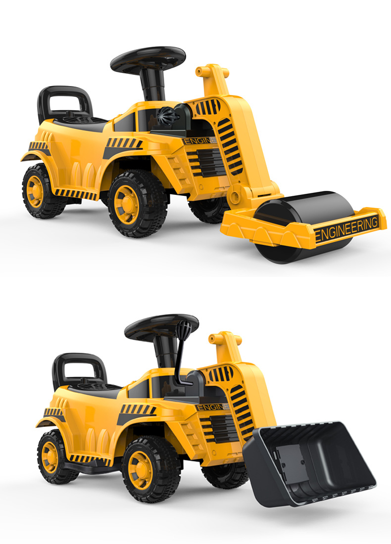 Yinghao Children's Excavator Toy Car Riding Baby Child Sliding Excavator Hook Machine Toddler Engineering Car Yinghao Children's Excavator Toy Car Riding Baby Child Sliding Excavator Hook Machine Toddler Engineering Car