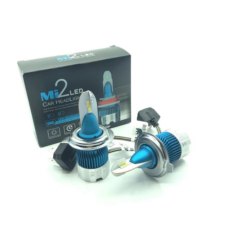 Car led headlights super bright Mi2 high beam light conversion 35W high power car lights H4H7 Car led headlights super bright Mi2 high beam light conversion 35W high power car lights H4H7
