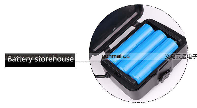 2T6 headlights USB charging outdoor night fishing lights strong light outdoor headlights rotation zoom LED headlights