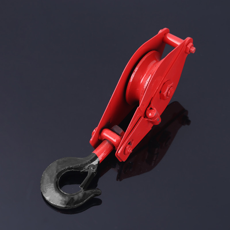 Factory Wholesale Luwei Hardware Hanging Industrial Pulley Hook Multi-Functional Multi-Specification Crane Pulley