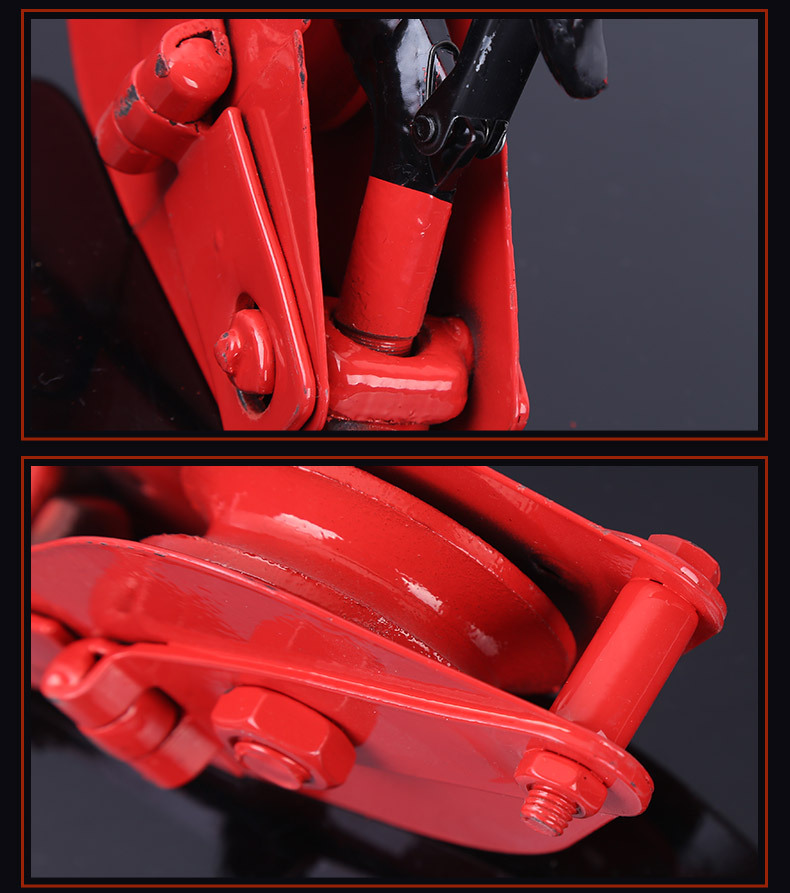 Factory Wholesale Luwei Hardware Hanging Industrial Pulley Hook Multi-Functional Multi-Specification Crane Pulley