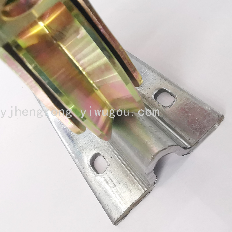 Heavy Industrial Sliding Door Ground Rack Land Wheel Slide Pulley Super Heavy Galvanized Rust-Proof Ground Rack