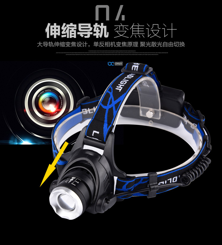 Manufacturers wholesale LED Headlights Strong charge Head long shot flashlight fishing Headlights wholesale Mining lamps Manufacturers wholesale LED Headlights Strong charge Head long shot flashlight fishing Headlights wholesale Mining lamps