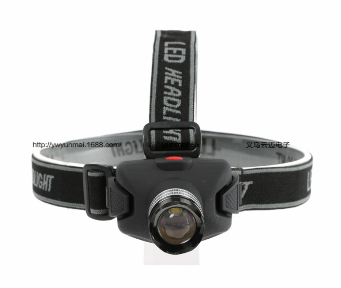 XPE mini strong light head light ultra-light hiking outdoor LED headlights 5 battery headlights