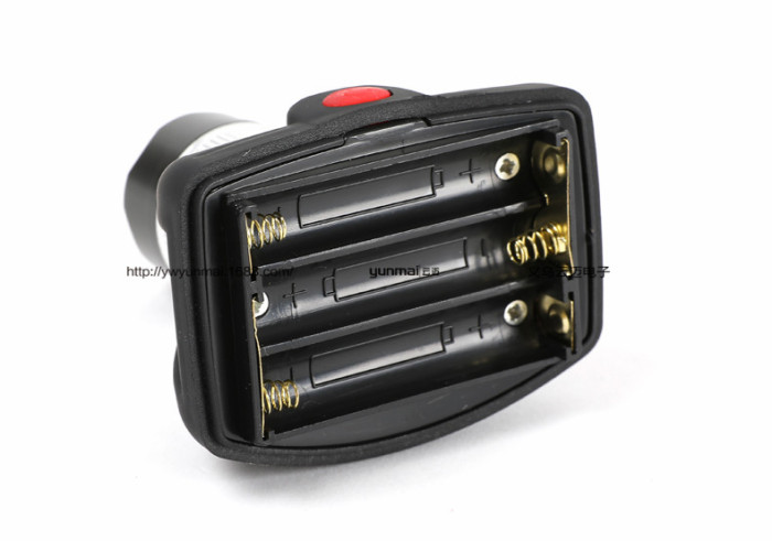 XPE mini strong light head light ultra-light hiking outdoor LED headlights 5 battery headlights