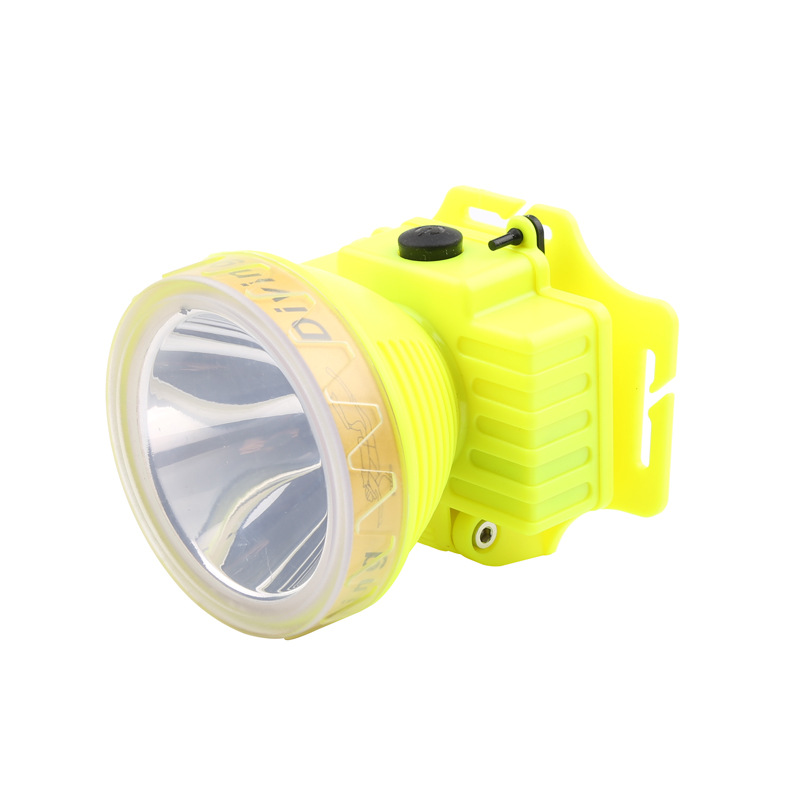 2019 New Diving Headlights Led Head-Mounted Outdoor Strong Light Rechargeable Underwater Lighting Waterproof Searchlight