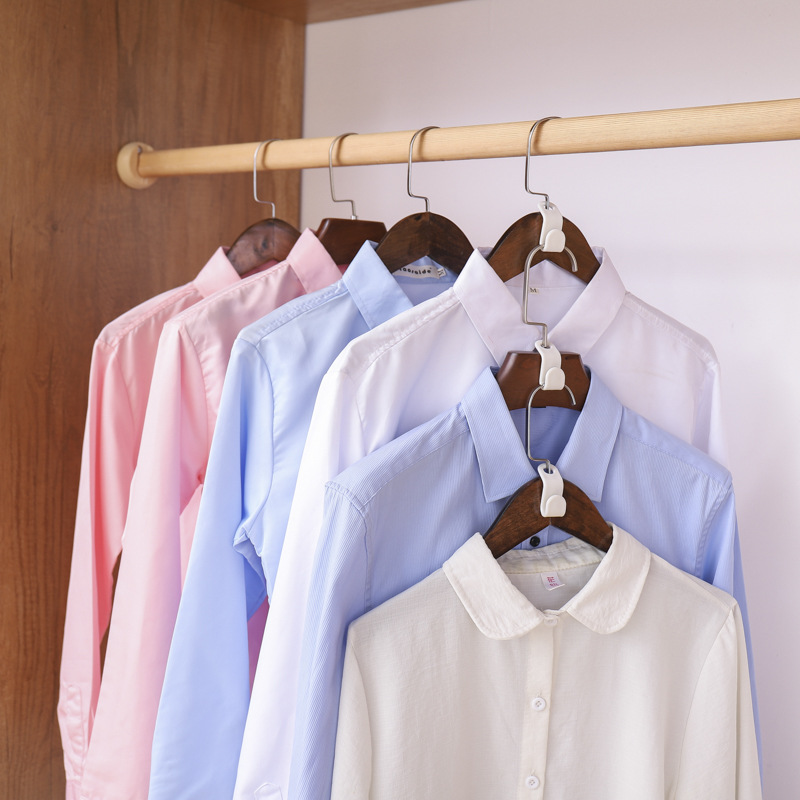 6-Piece Hanger Connection Hook Household Multi-Functional Cabinet Storage Strong Load-Bearing Space-Saving Hook