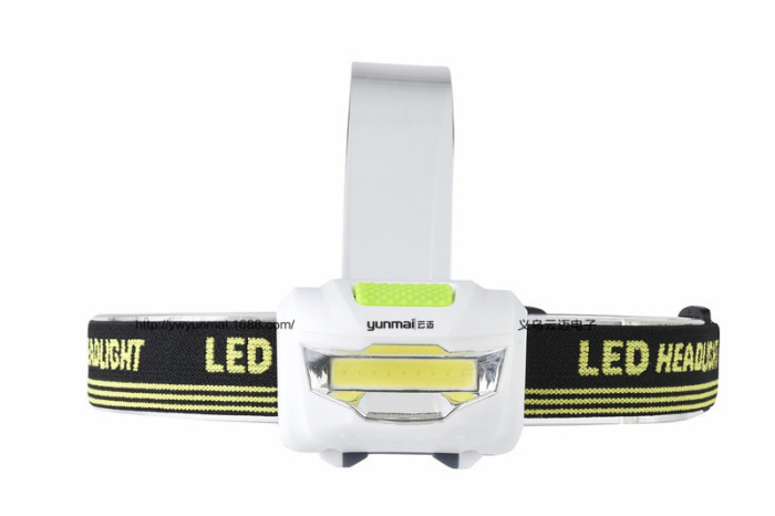 LED mini headlights COB outdoor emergency headlights AAA battery headlight