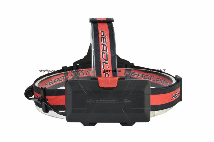 T6 glare headlight T6 + COB emergency headlights USB charging headlights warning headlights