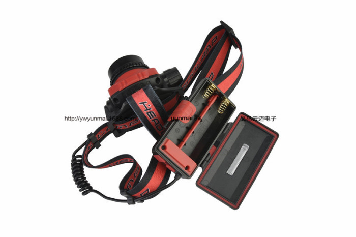T6 glare headlight T6 + COB emergency headlights USB charging headlights warning headlights