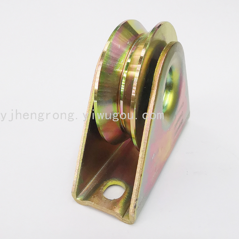 Heavy-Duty Pull Door Pulley Bearing Sliding Gate Heavy Wheel Wire Rope Lifting U-Shaped V-Shaped Geneva Wheel H Track Wheel
