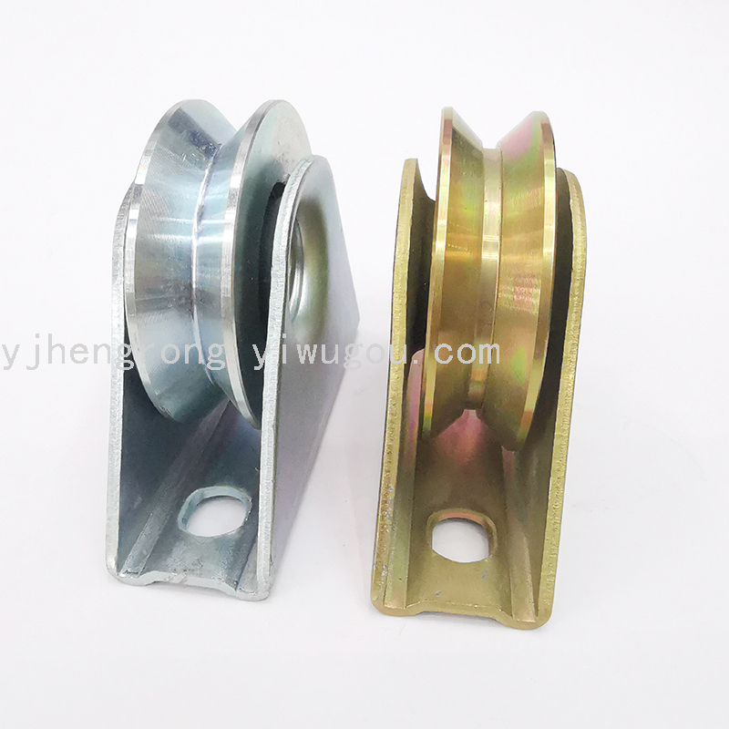Heavy-Duty Pull Door Pulley Bearing Sliding Gate Heavy Wheel Wire Rope Lifting U-Shaped V-Shaped Geneva Wheel H Track Wheel