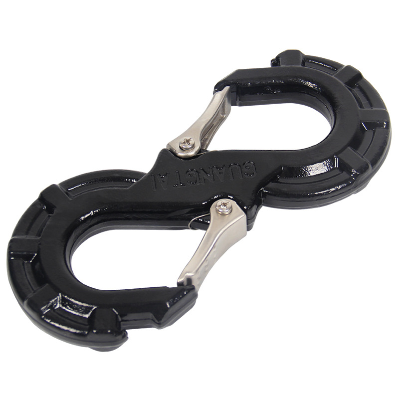 Car SUV off-Road Fast Glue Sleepy Rescue Shackle S Hook Trailer Rope Accessories High Strength Shepherd Modified Hook
