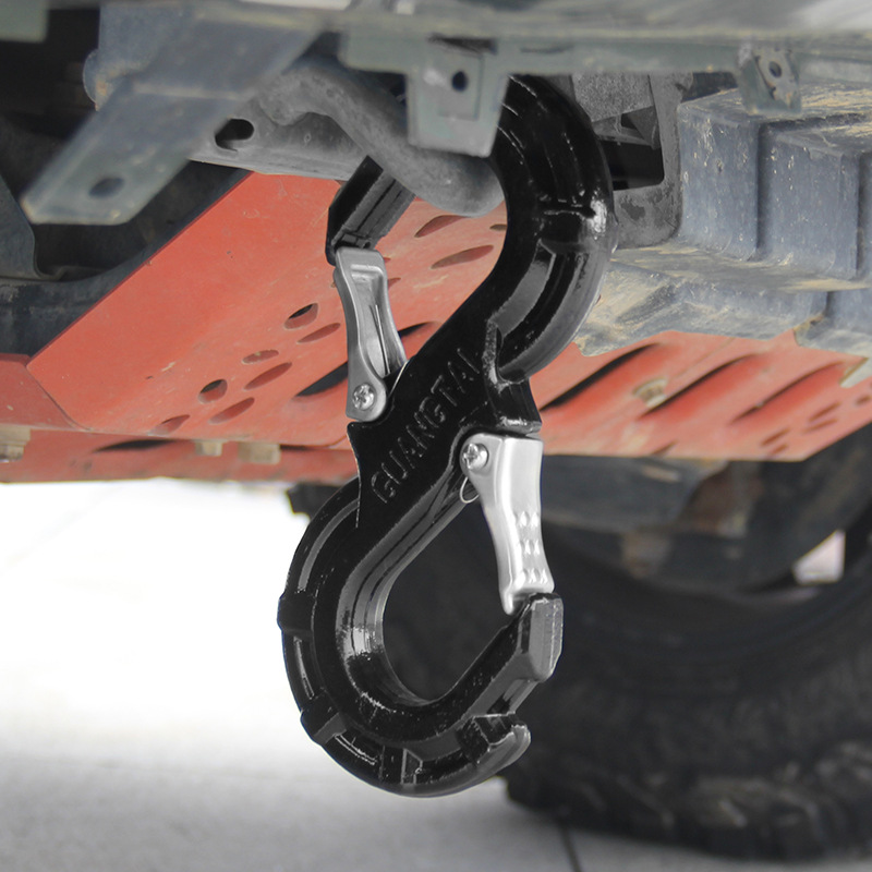 Car SUV off-Road Fast Glue Sleepy Rescue Shackle S Hook Trailer Rope Accessories High Strength Shepherd Modified Hook