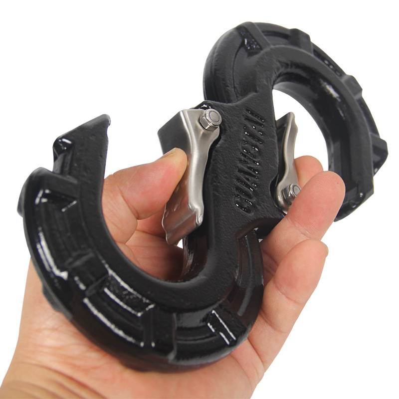 Car SUV off-Road Fast Glue Sleepy Rescue Shackle S Hook Trailer Rope Accessories High Strength Shepherd Modified Hook