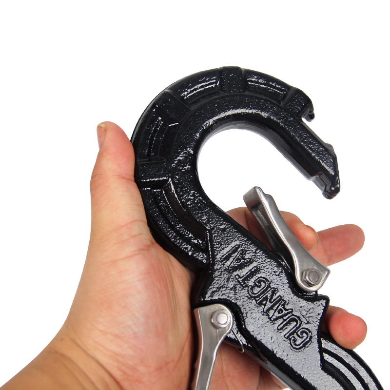 Car SUV off-Road Fast Glue Sleepy Rescue Shackle S Hook Trailer Rope Accessories High Strength Shepherd Modified Hook