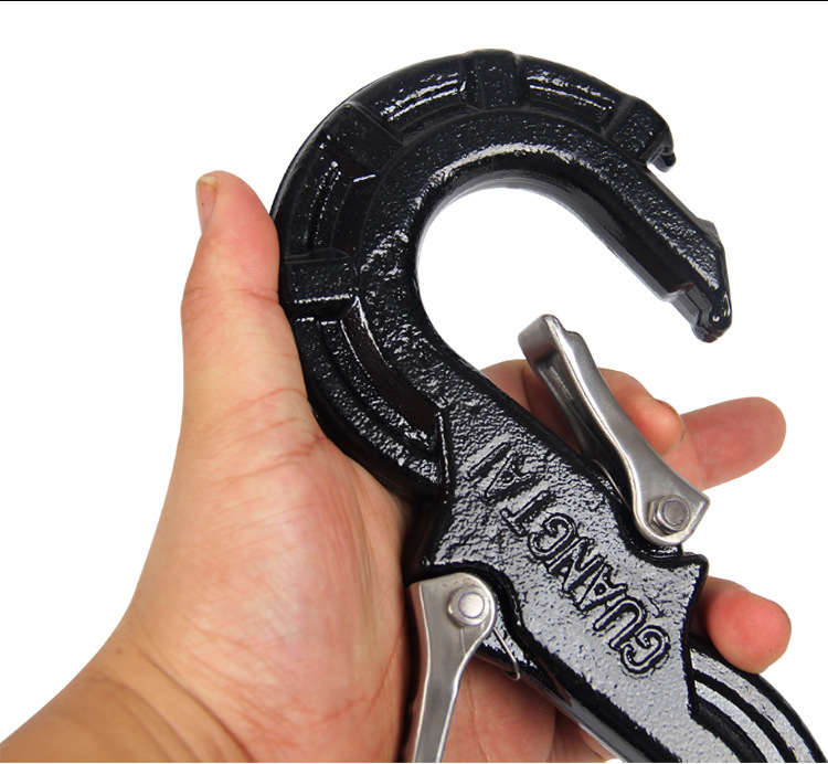 Car SUV off-Road Fast Glue Sleepy Rescue Shackle S Hook Trailer Rope Accessories High Strength Shepherd Modified Hook